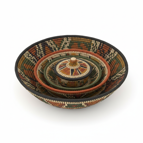 African Nesting Basket Set