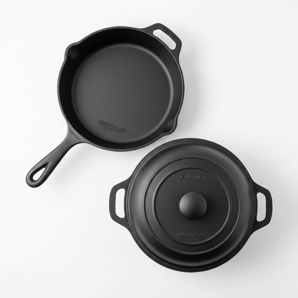 Cast Iron Cookware Set