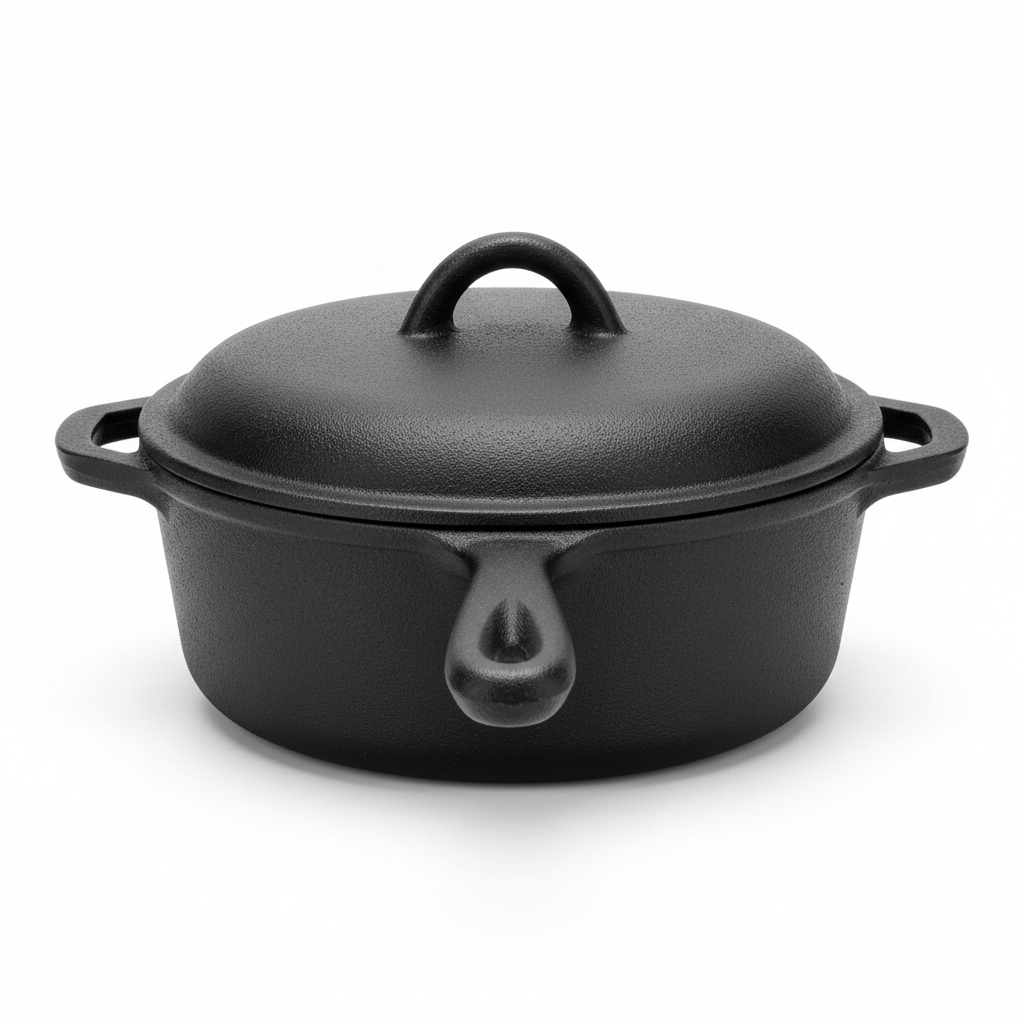 Cast Iron Saucepan