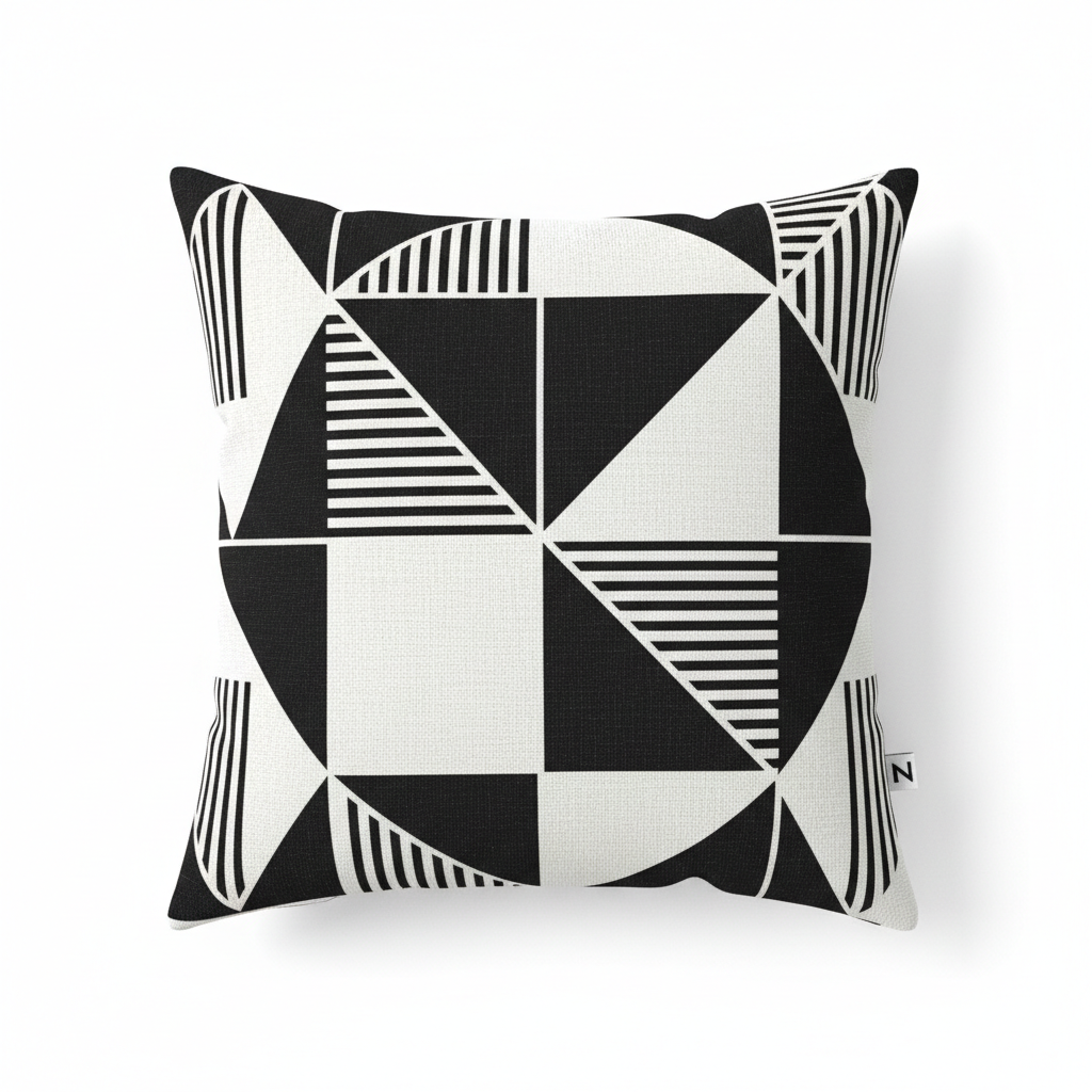 Geometric Throw Pillow