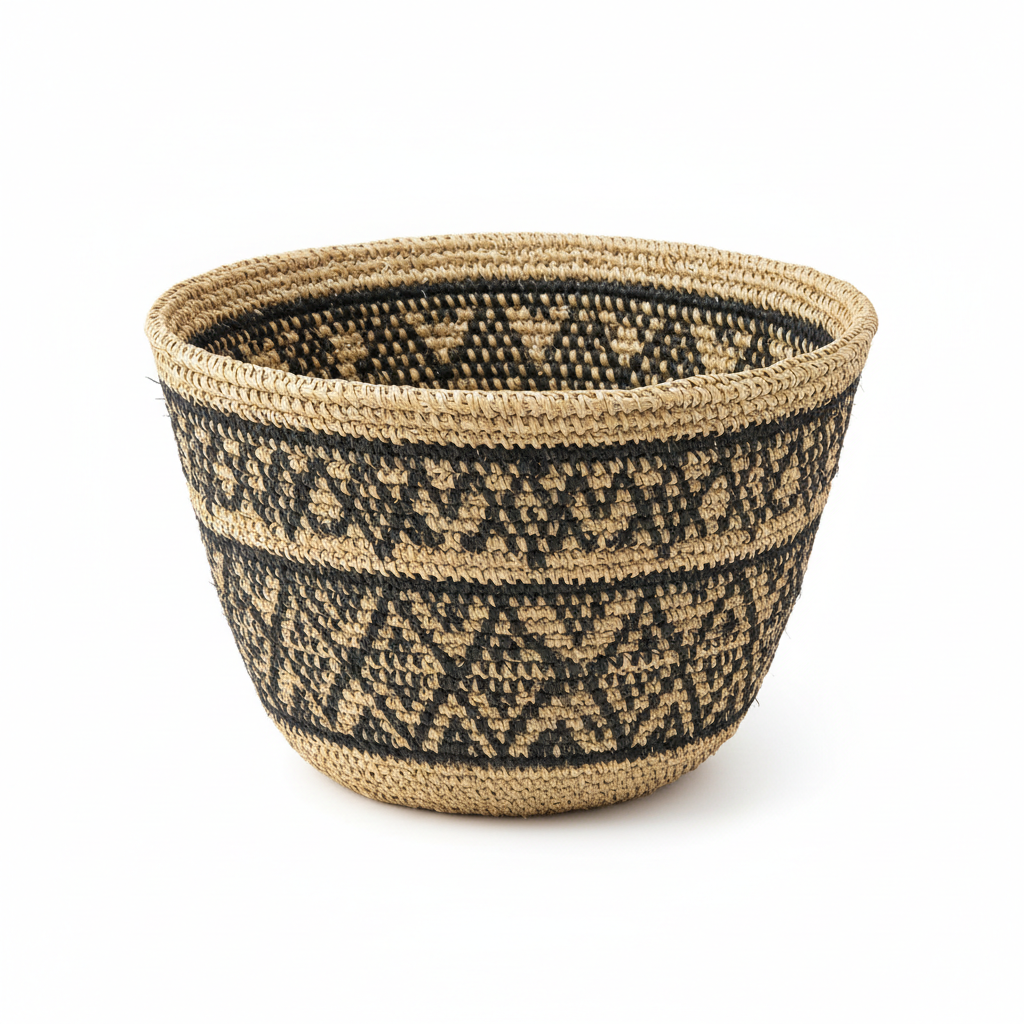 Moroccan Woven Basket
